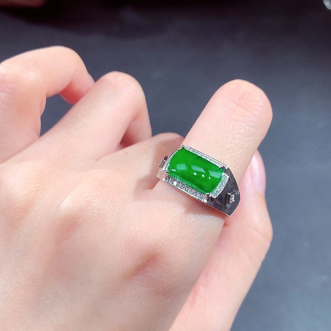 未镶嵌戒指翡翠翡翠