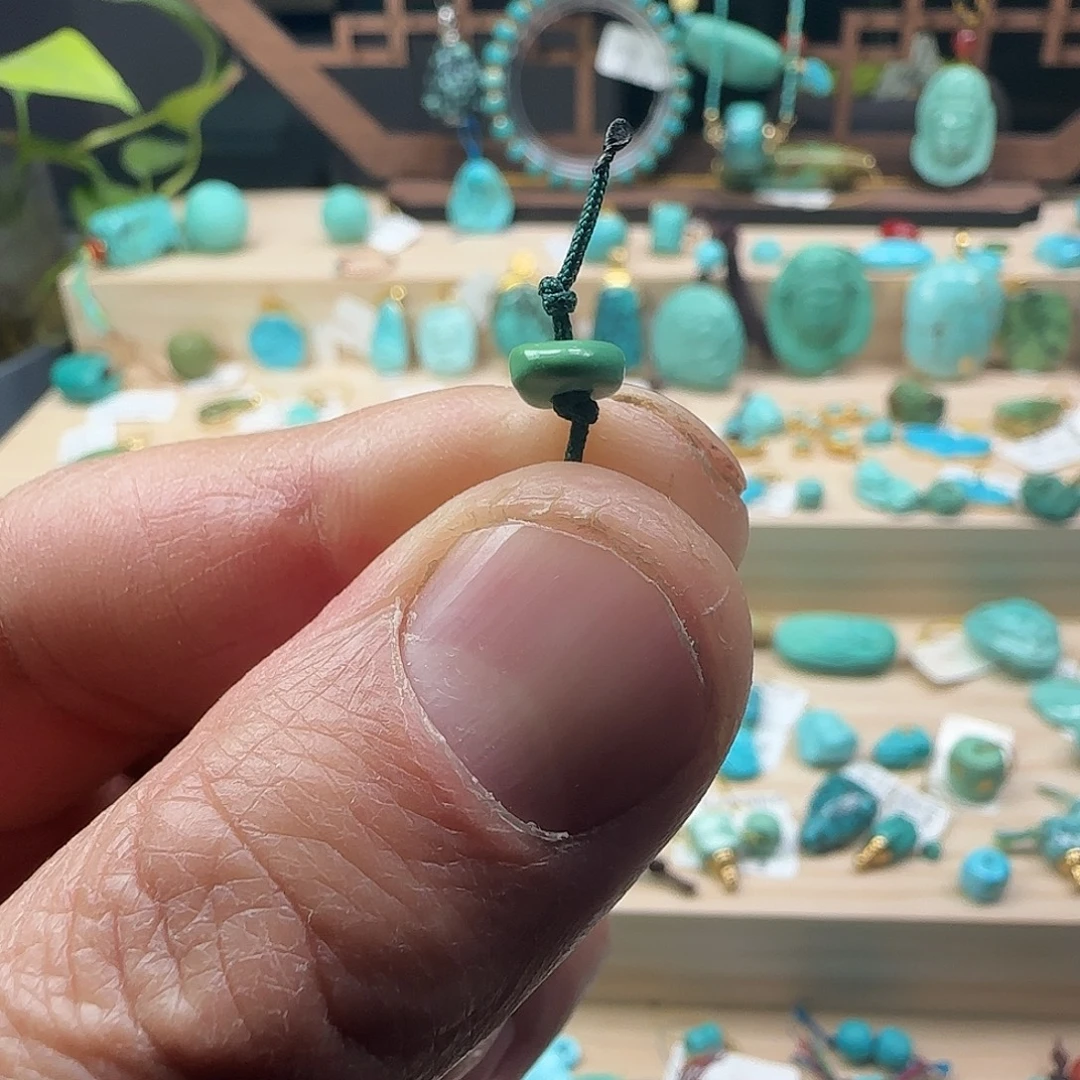 绿松石未镶嵌珠宝半成品