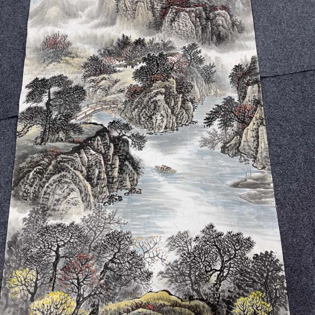 国画国画山水作品欣赏