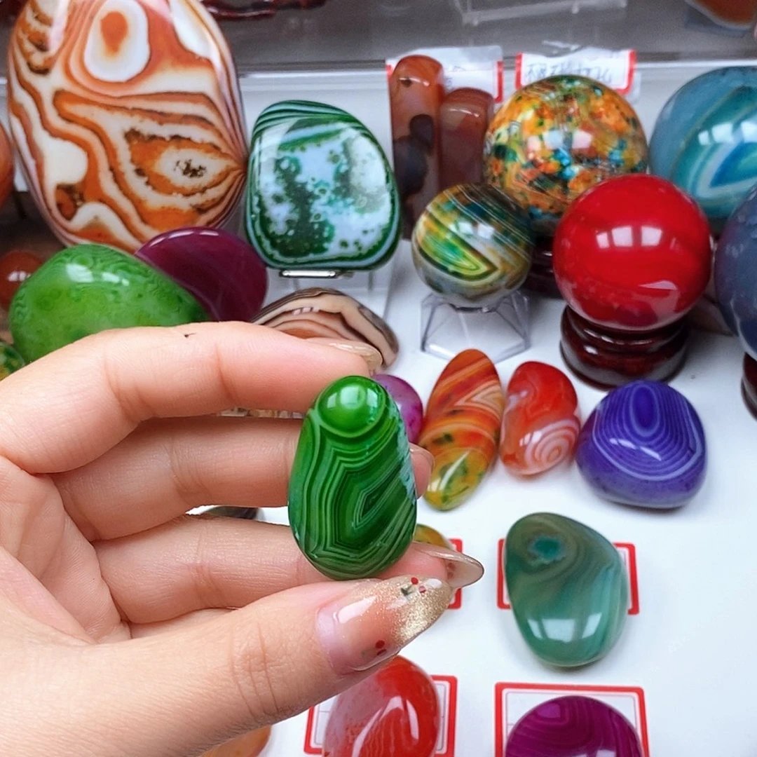 玛瑙/玉髓未镶嵌颈饰