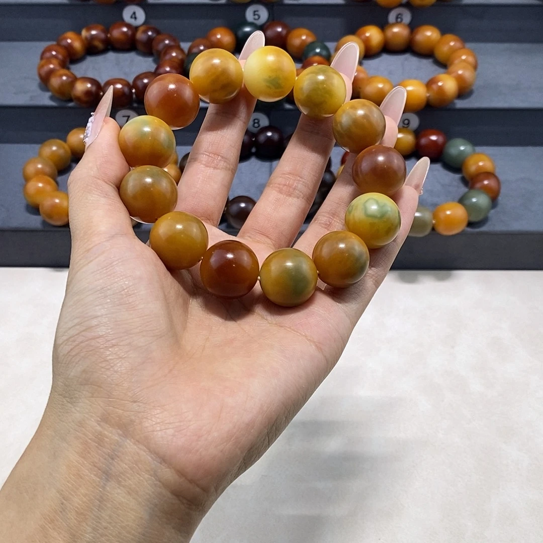 冰***A吊坠菩提根/象牙果全品无暇卡19