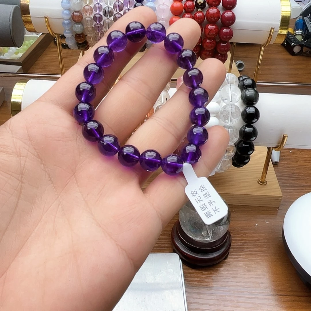 未镶嵌手链烟晶卡10+乌拉圭