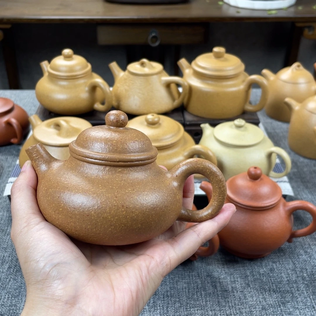 华***少茶壶紫砂16目黄段190c