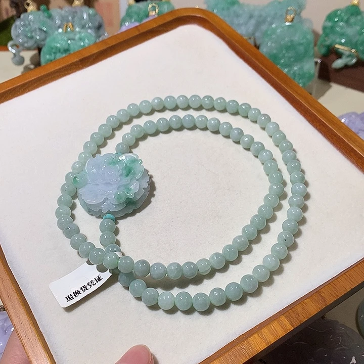 颈饰未镶嵌翡翠翡翠吊坠