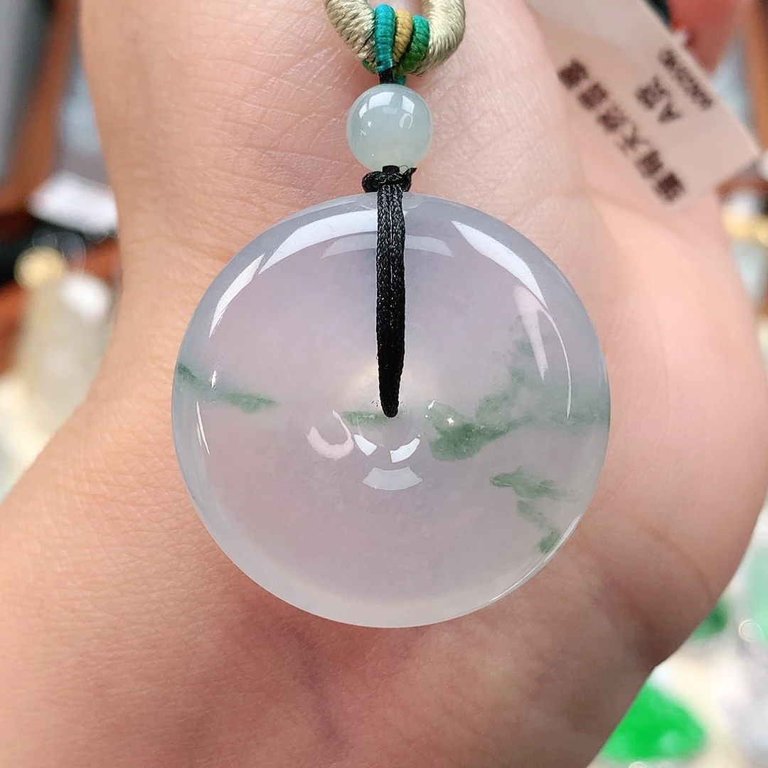 颈饰未镶嵌翡翠扣