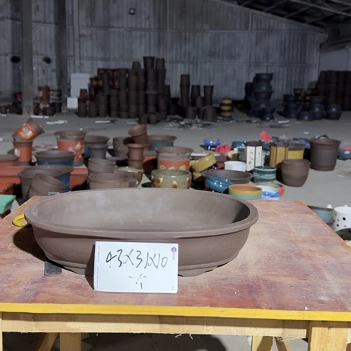 手工制作紫砂花盆19