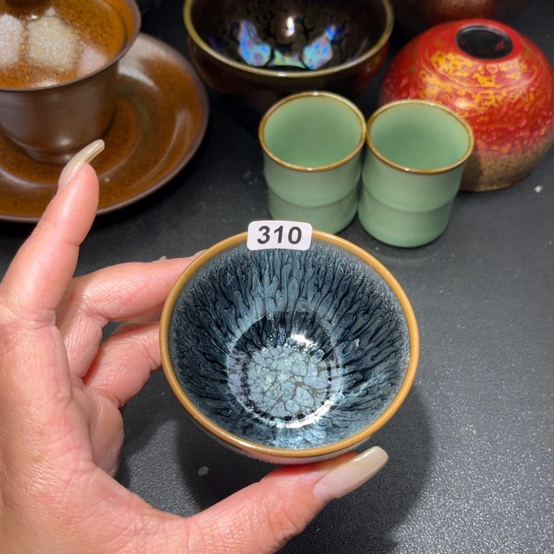 茶盏310 建盏单盏放大漏…………