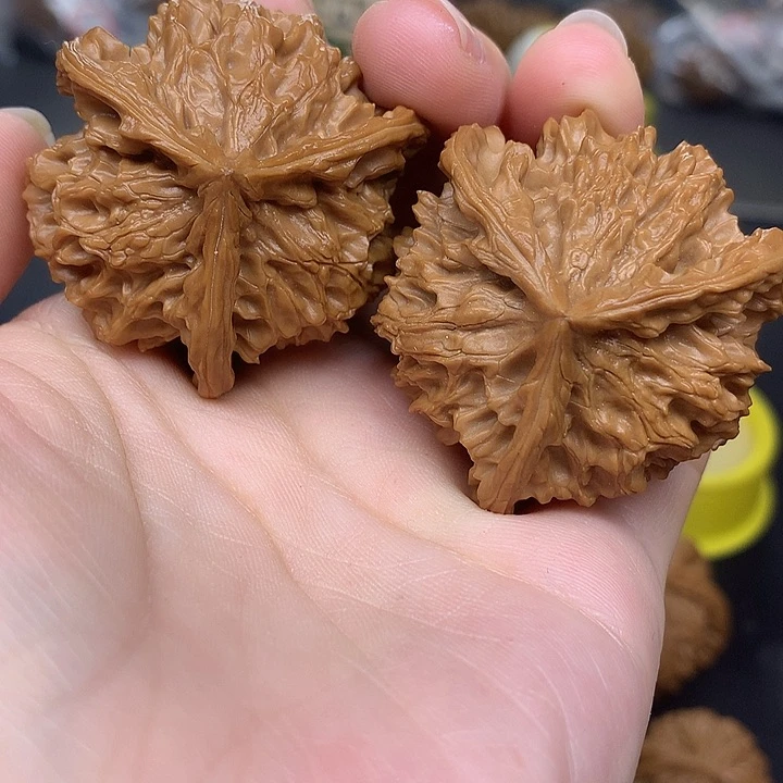 吊坠文玩核桃43三棱