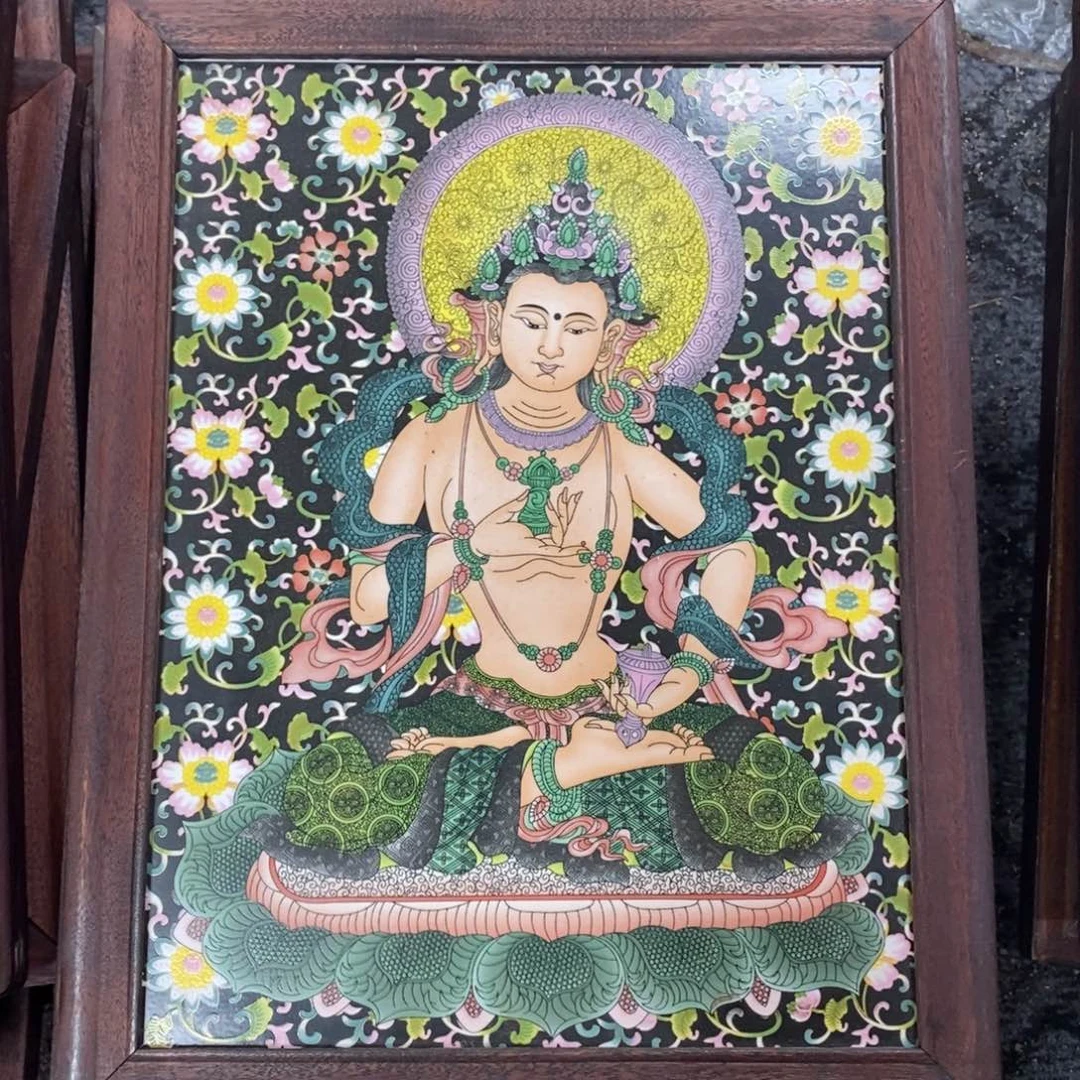 瓷37*28*1景德镇瓷板画柴窑烧制
