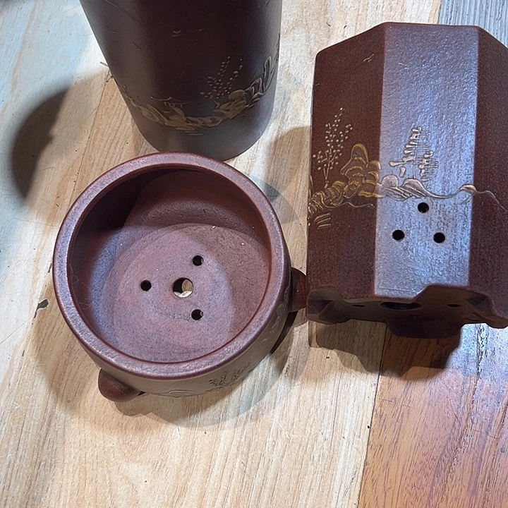 红***1陶瓷中古工艺品摆件