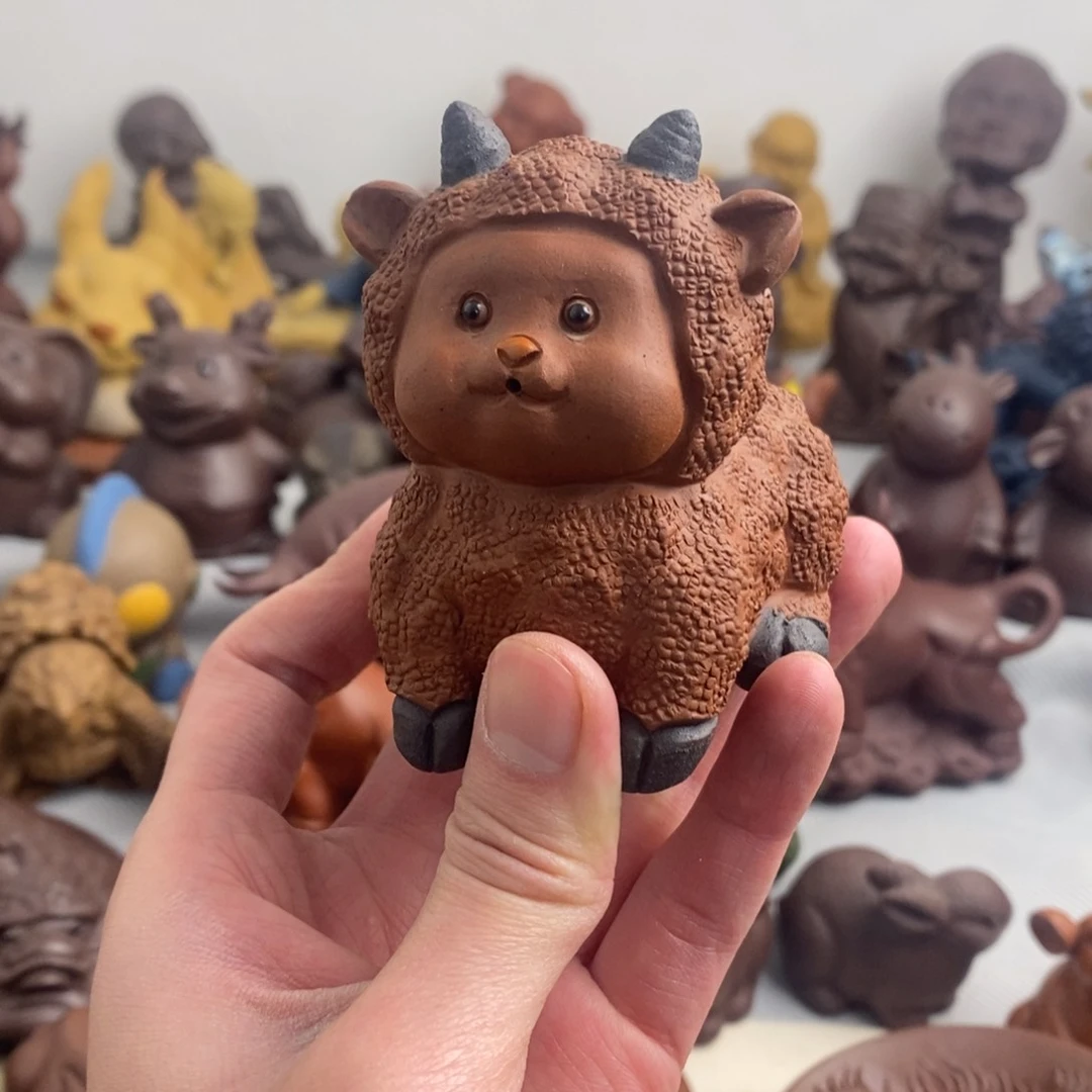 【闪购商品】紫砂茶宠防****师紫砂茶宠