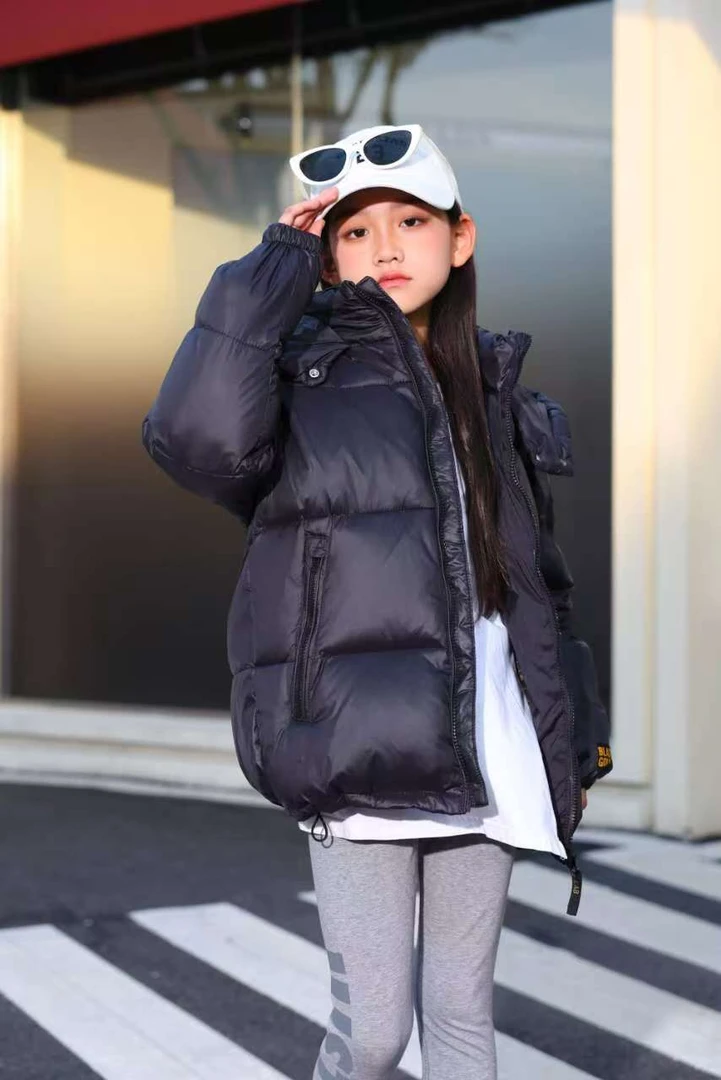 反季儿童亲子款加厚羽绒服外套