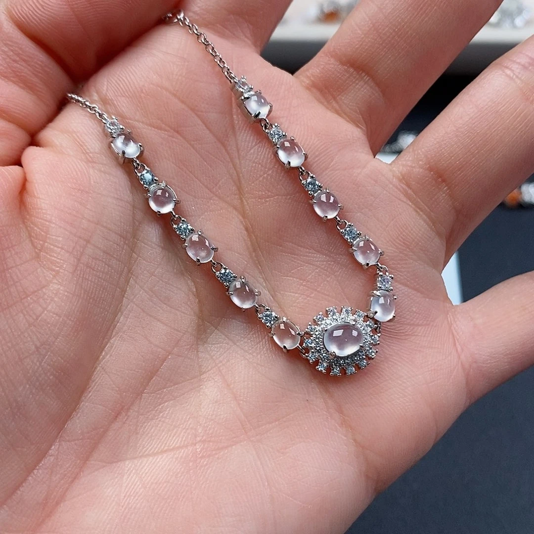 小***子翡翠银S925镶嵌戒指哈哈哈哈哈哈