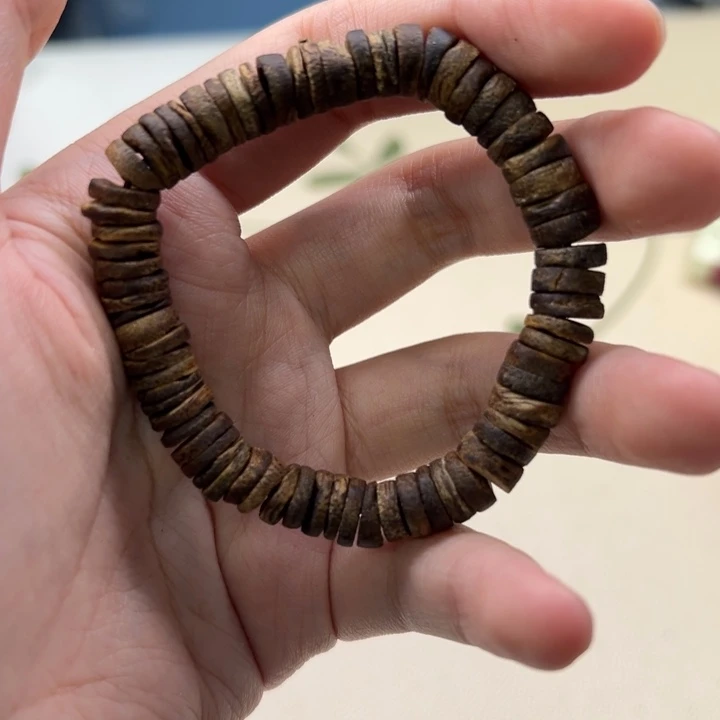 沉香手串?**?黄色3278