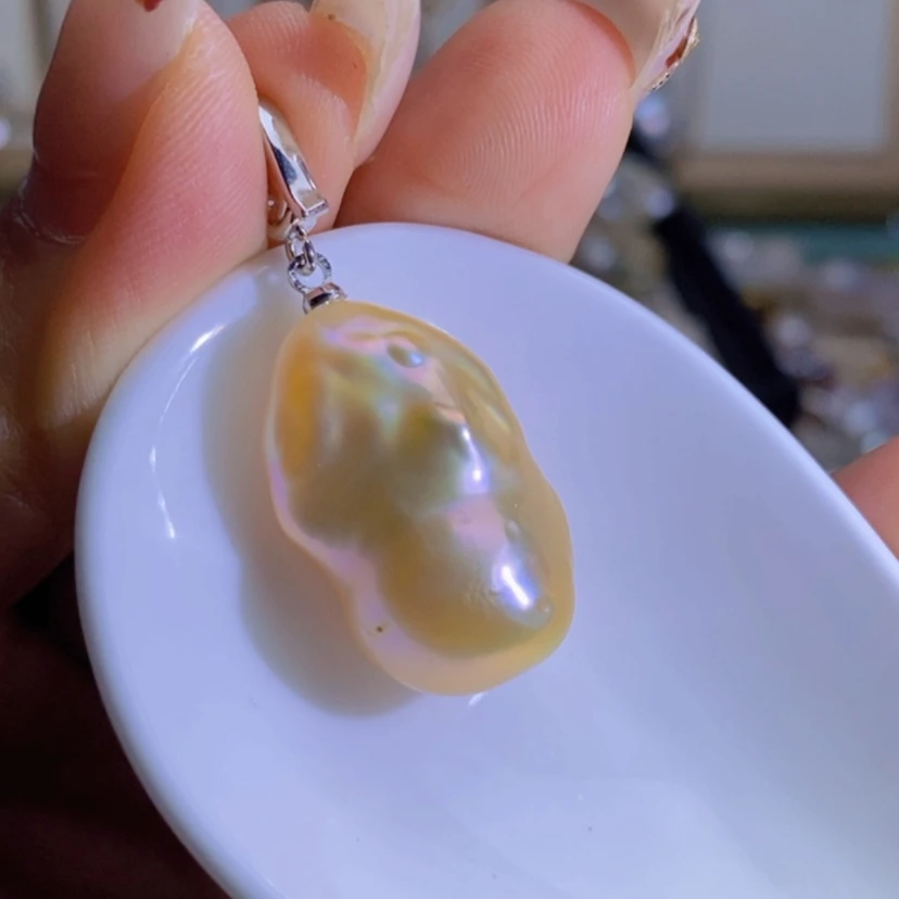 【闪购商品】淡水珍珠天然淡水珍珠合金