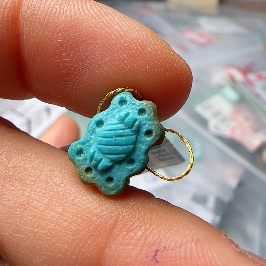 绿松石珠宝半成品未镶嵌