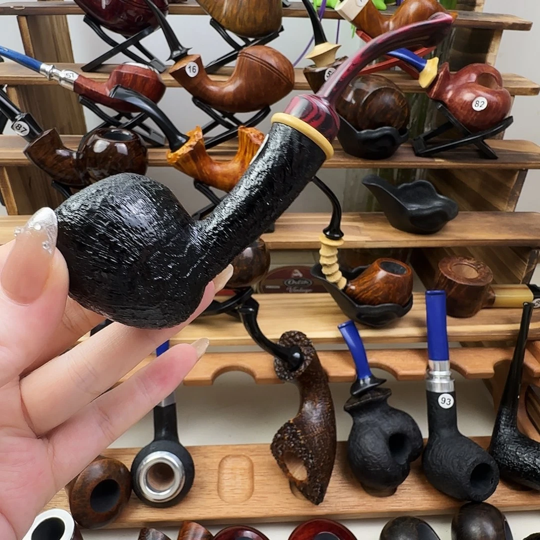 石楠木手工橡果烟斗