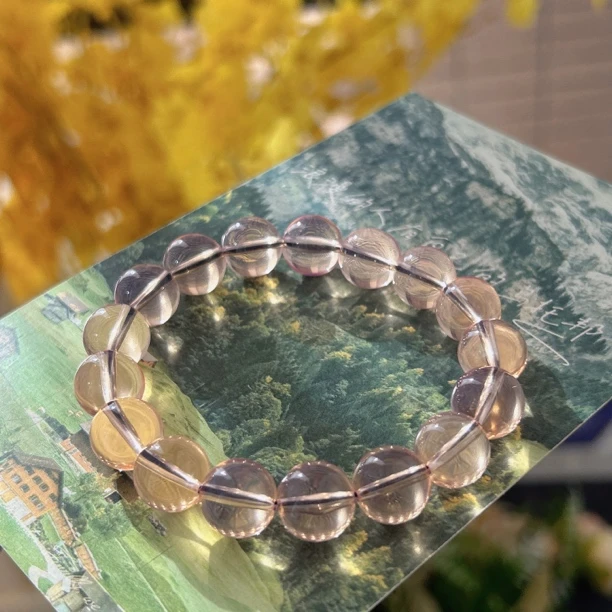 A839 卡12粉水泊手串[多样性发一]