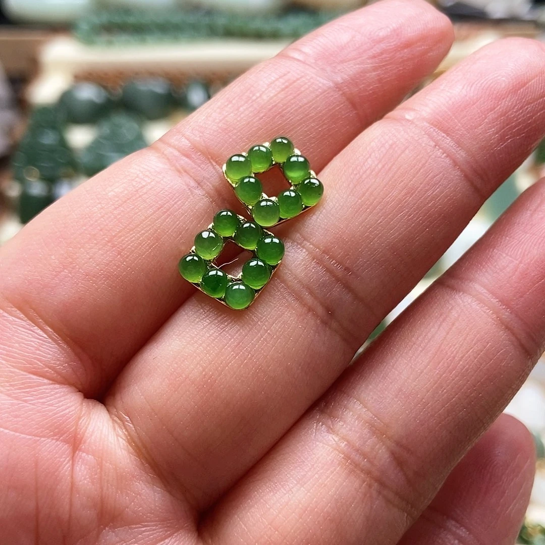 吊坠(不含链)银S925镶嵌和田玉