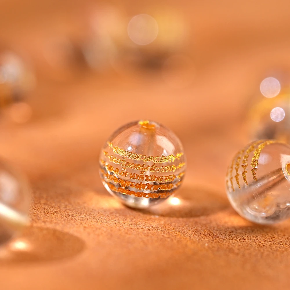 10mm喜马拉雅白水晶五条经单株路路通 Q057 多样性发一