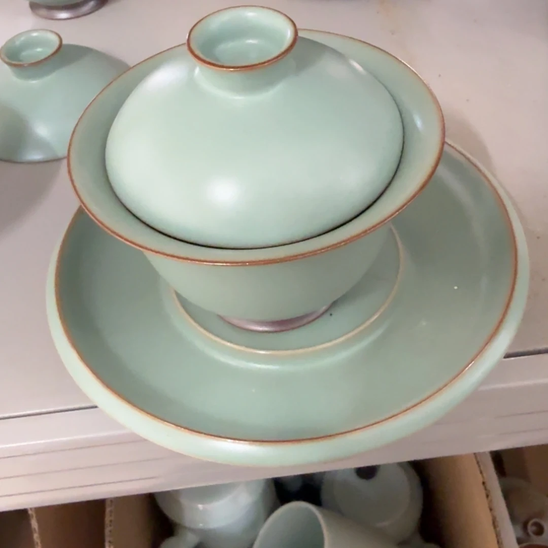 紫泥陶瓷茶具微瑕介意勿拍