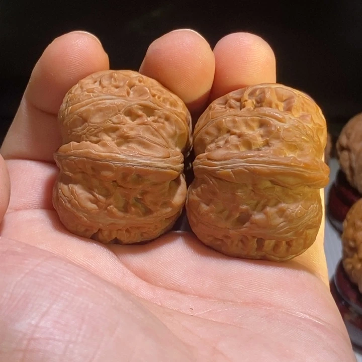 把件文玩核桃42尺元宝