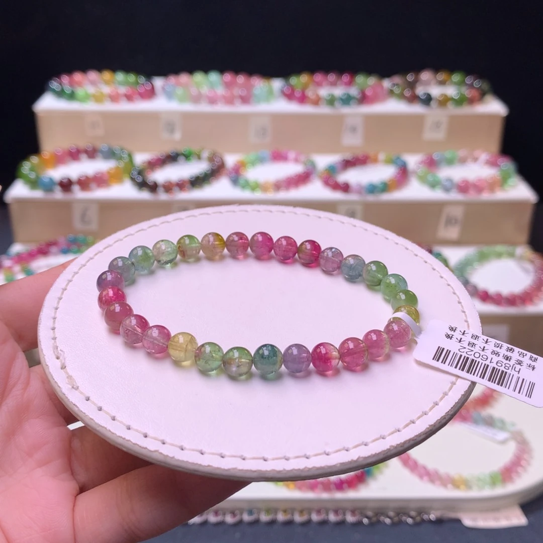 未镶嵌手链碧玺碧玺