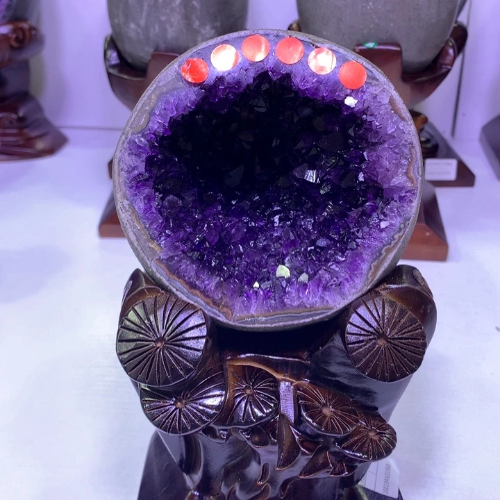 紫晶大型摆件（非配饰）未镶嵌