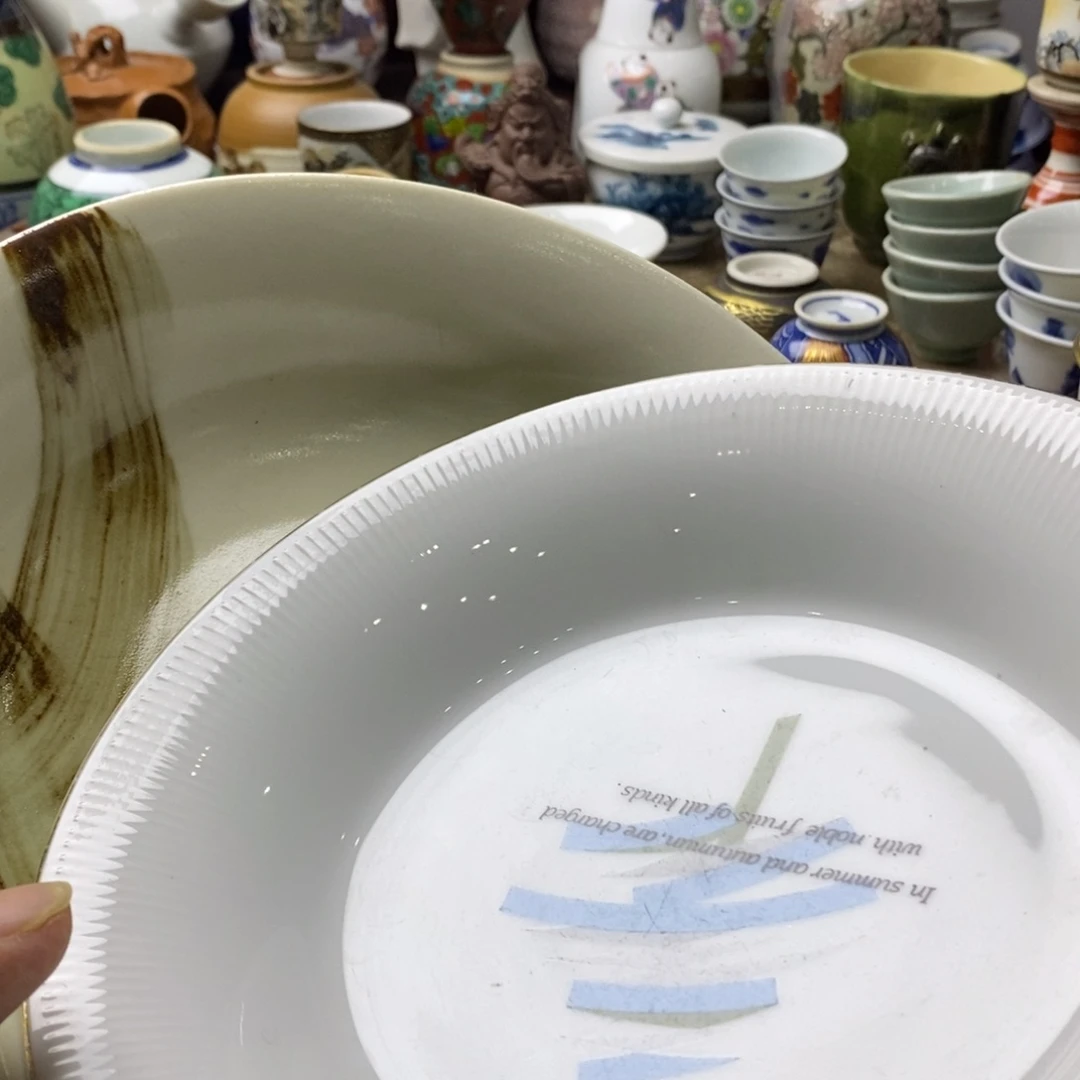 瓷片一起为爱拼了血红小红花