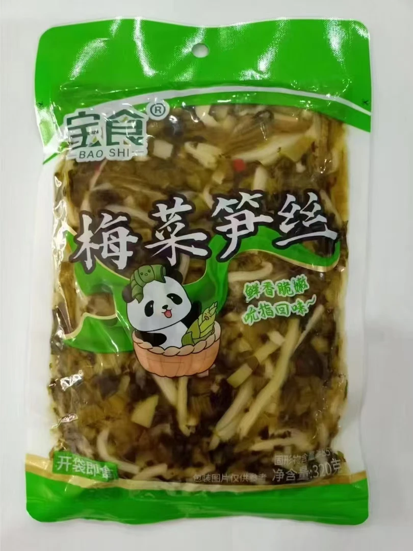 梅菜笋丝福建咸菜开袋即食下饭菜配粥开胃小菜