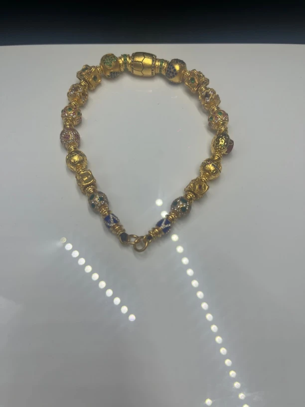 18k金精工手串配件