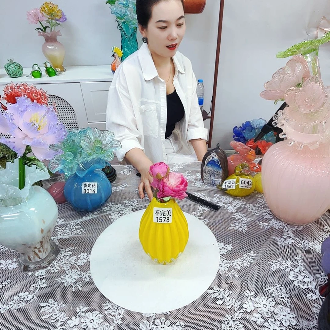 琉璃花瓶花器艺术品