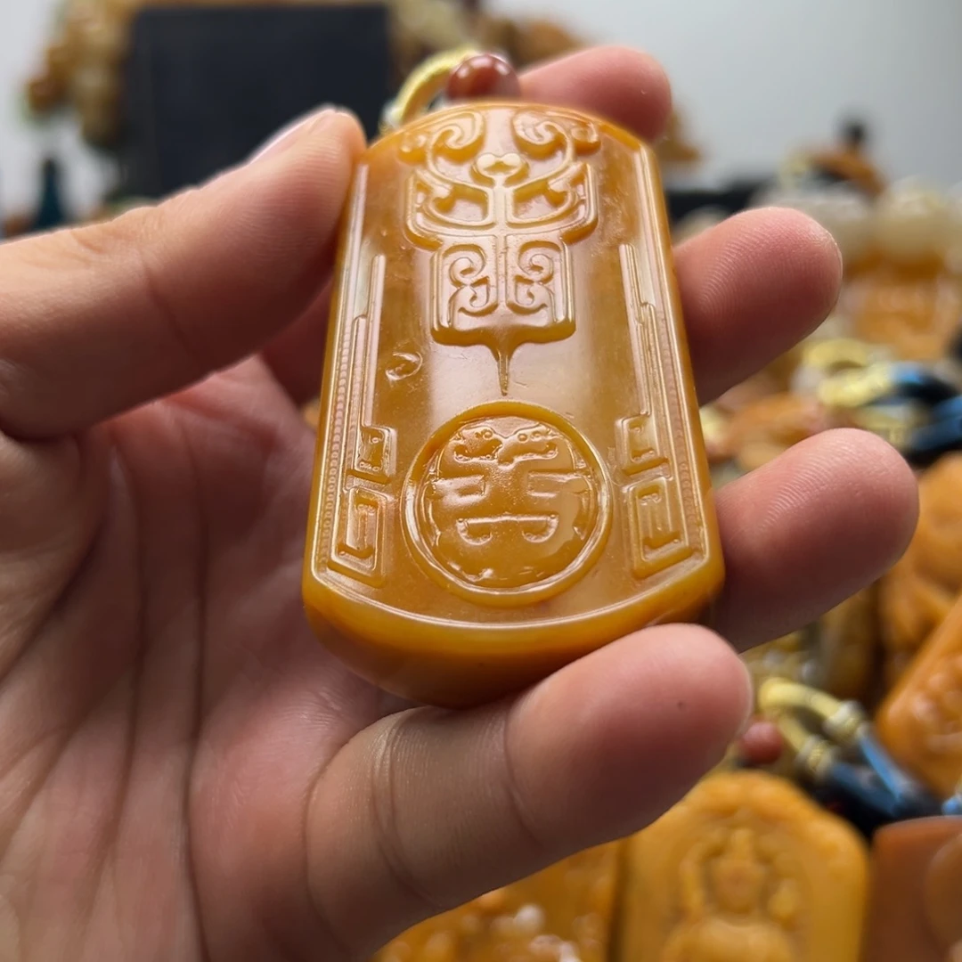 石英质玉（黄龙玉）未镶嵌多选一发货