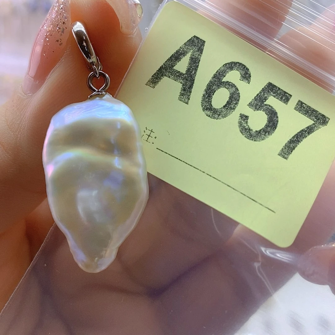 淡水珍珠颈饰银S925镶嵌