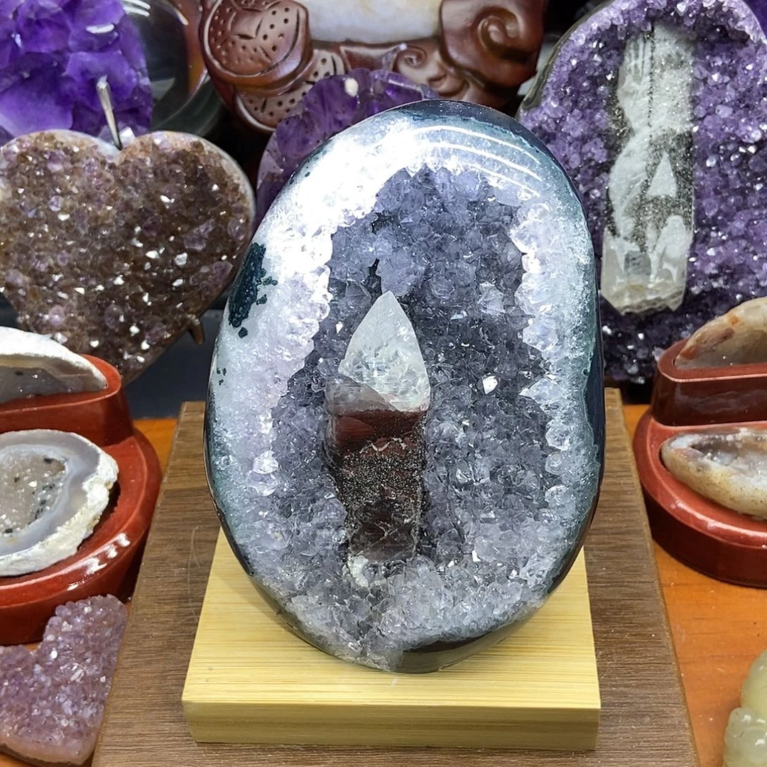 未镶嵌紫晶大型摆件（非配饰）