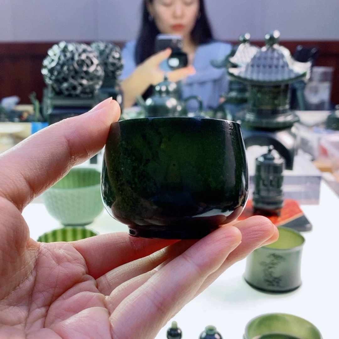 未镶嵌和田玉（青玉）挂件