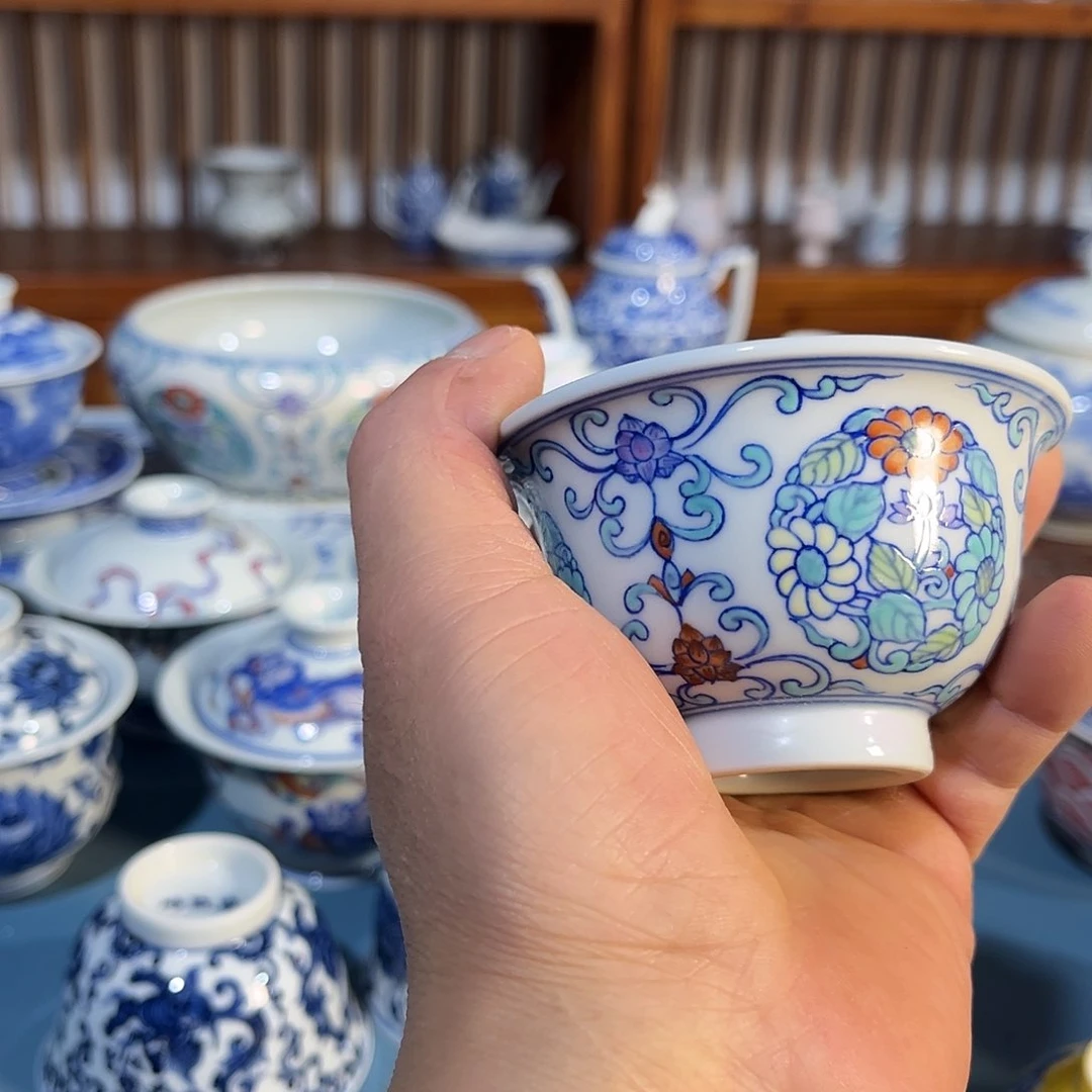 錡镇堂手工手绘绘杯