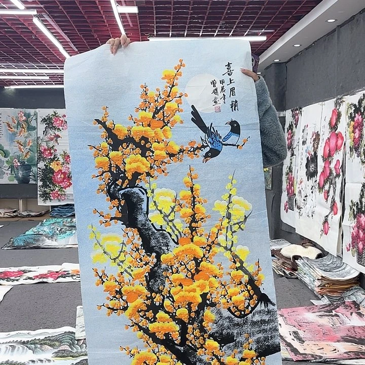 国画无毛和小刺被