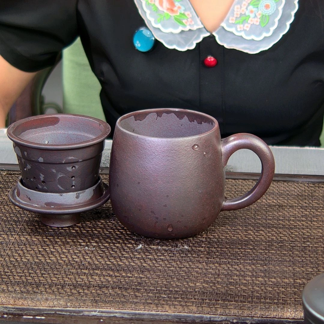 茶杯紫砂高货放漏