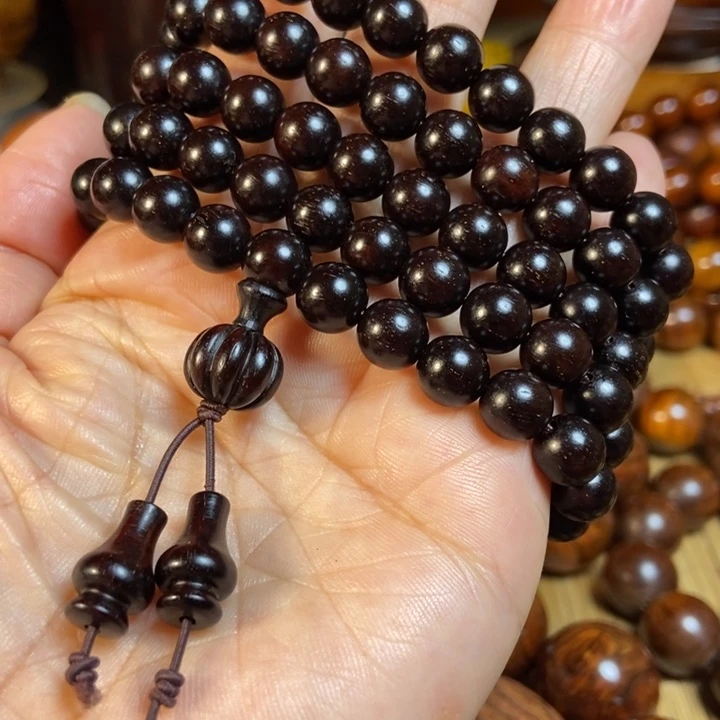 檀香紫檀（小叶紫檀）肥**蔡紫檀尺寸0.8高油性带星星