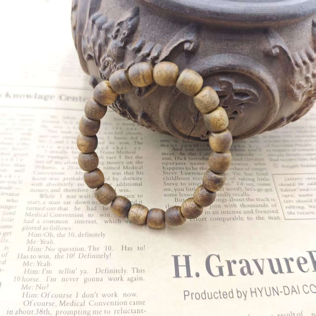 沉香沉香 工美 zc0189 沉香圆珠手串【多样性发货】