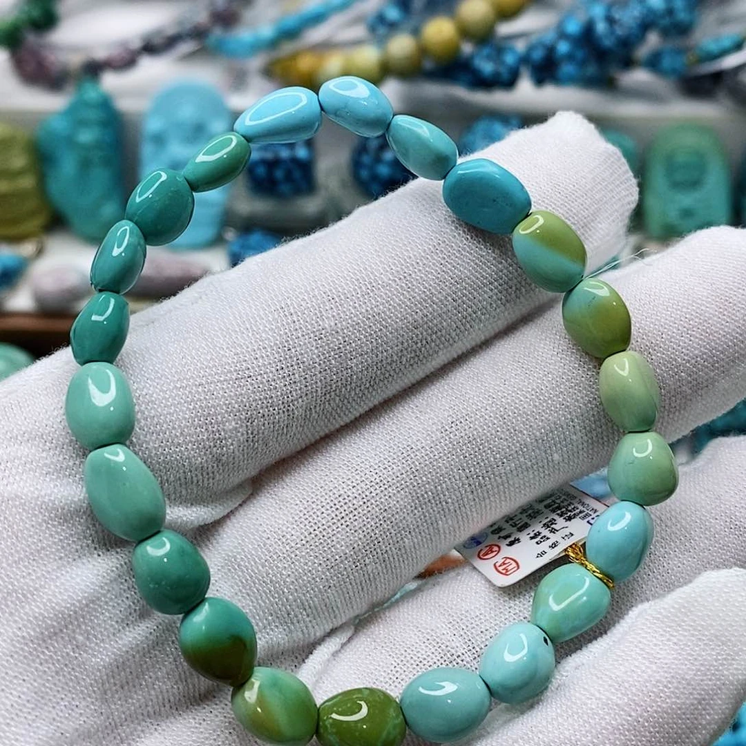 绿松石珠宝奇石未镶嵌