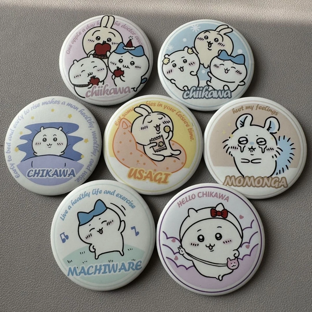 chiikawa奶盖系列徽章