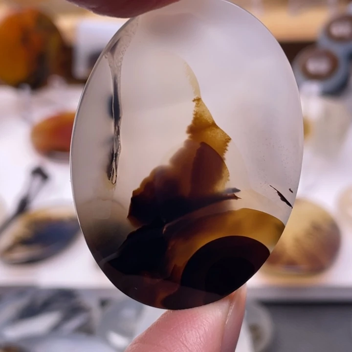 玛瑙/玉髓未镶嵌吊坠(不含链)