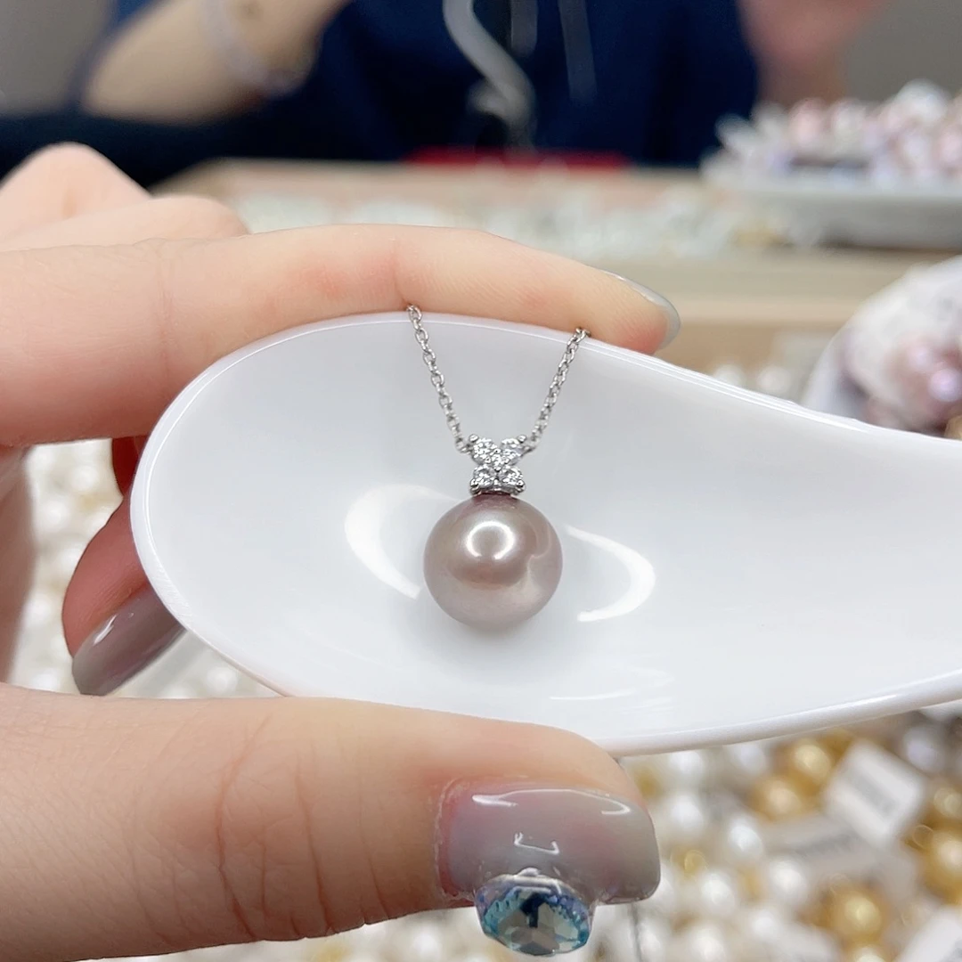淡水珍珠合金吊坠(赠链)