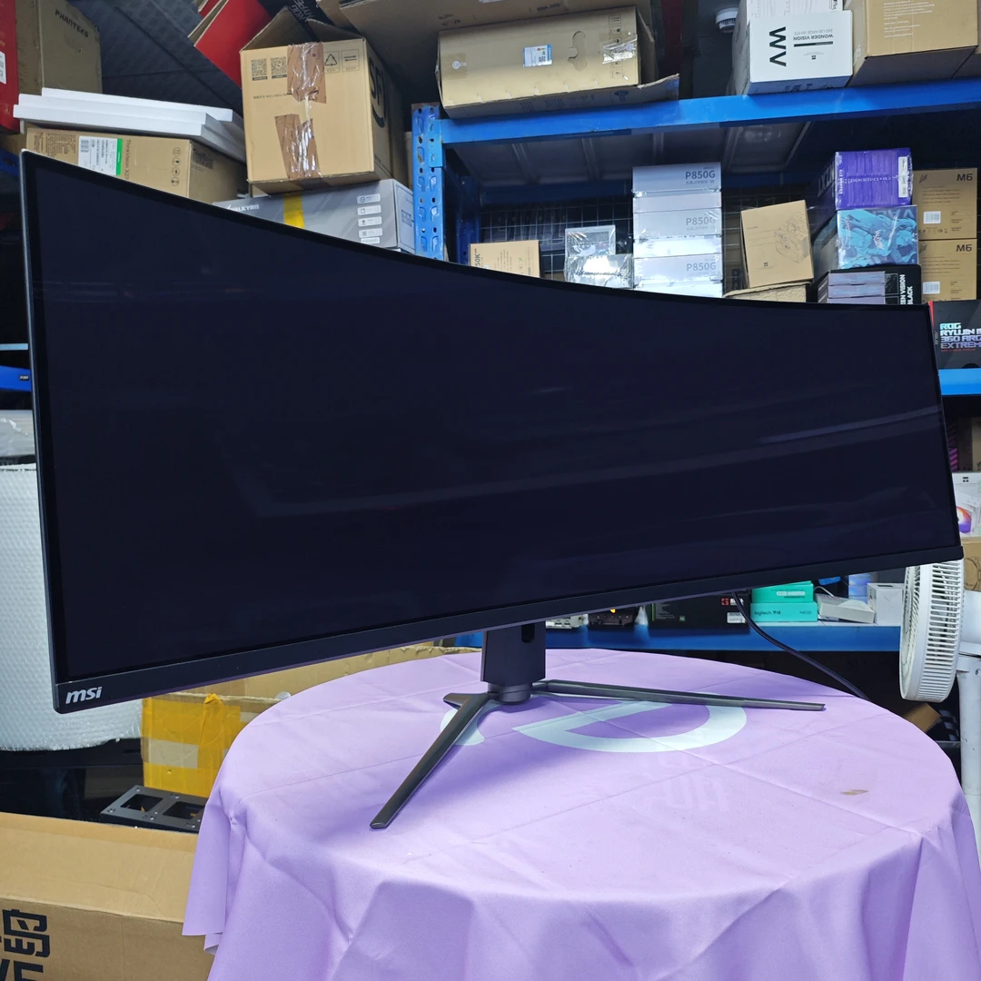 95新 MSI/微星 49寸准5K量子点OLED曲面带鱼屏144Hz MPG 491CQP