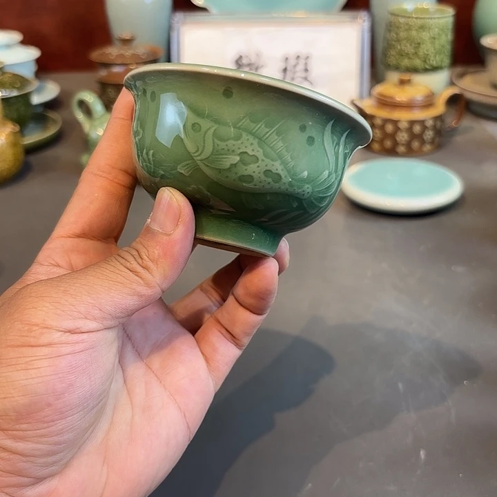 瓷片龙泉青瓷福利青瓷