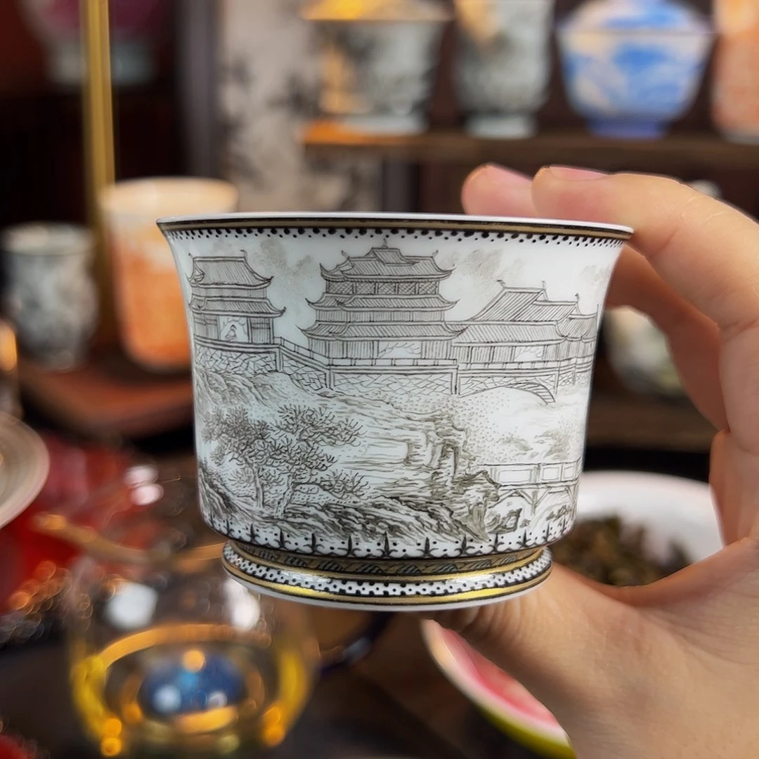 杯墨彩《天上宫阙》主人杯