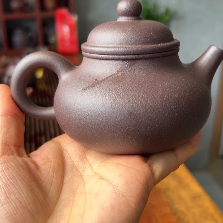 茶壶紫砂精工天青容天220cc