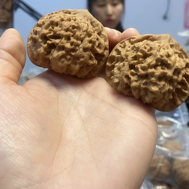 把件文玩核桃50.5官帽老树练手